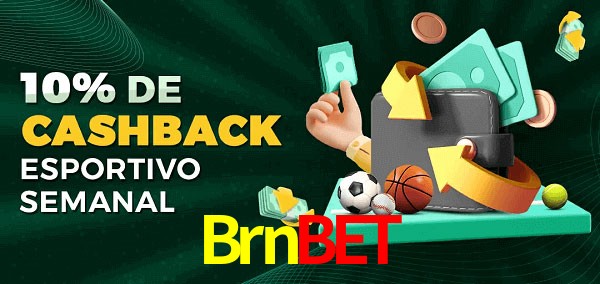 10% de bônus de cashback na Brnbet